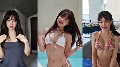 顶级福利姬 露娜 混血女护士作弊被性惩罚 淫骚掀裙露肛穴 主动跪舔求宽恕 口爆吞精反差无比！