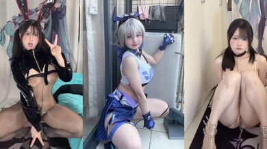 B站巨乳网红 椰汁包ye 最新付费定制视频 童颜萝莉摇奶扭臀 翘臀喷水自慰浪叫不断！